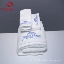 Good Absorbent High Quality 5 Star Hotel 100% Cotton White Towels Custom 750gsm Towel Set